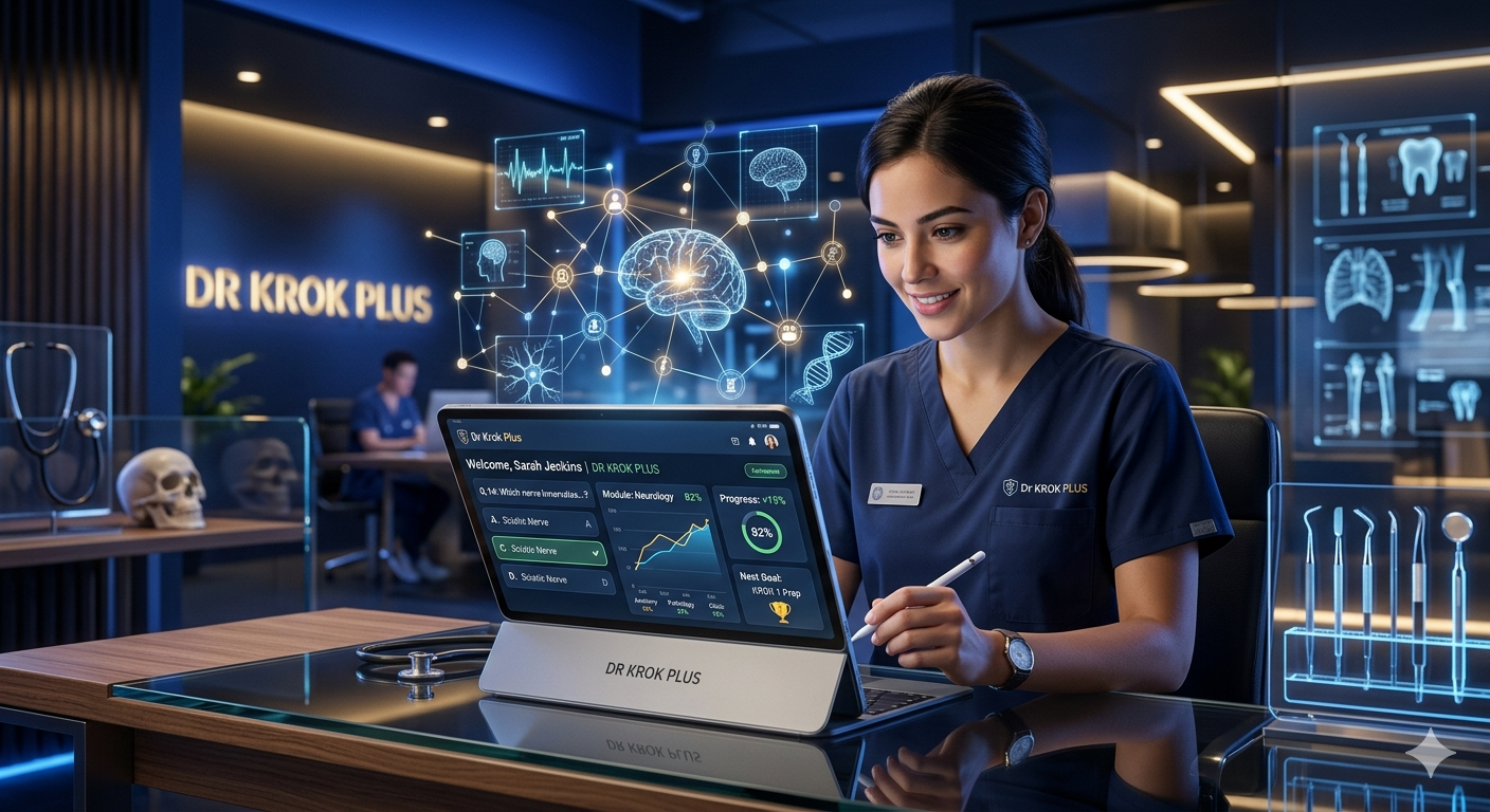 منصة Krok Plus النظام الأذكى للاختبارات المحاكية والتقييم التنافسي