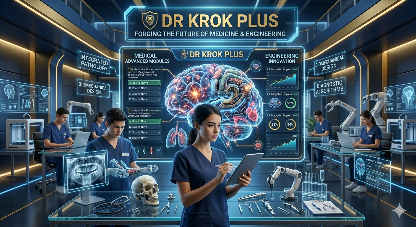منصة Krok Plus النظام الأذكى للاختبارات المحاكية والتقييم التنافسي